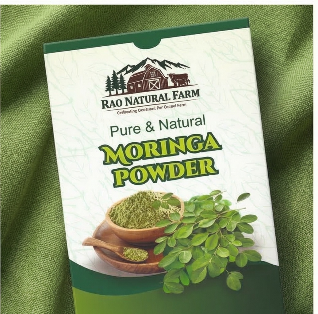 Pure & Natural Moringa Leaf Powder 200g